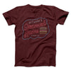 Seymour's Steamed Hams Men/Unisex T-Shirt Maroon | Funny Shirt from Famous In Real Life