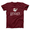 Sleigher Men/Unisex T-Shirt Maroon | Funny Shirt from Famous In Real Life