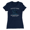 Whipstaff Manor Halloween Party Women's T-Shirt Midnight Navy | Funny Shirt from Famous In Real Life