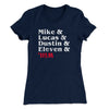 Strange Names Women's T-Shirt Midnight Navy | Funny Shirt from Famous In Real Life