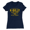 K-Billy Super Sounds Women's T-Shirt Midnight Navy | Funny Shirt from Famous In Real Life