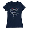 Gay By Birth Fabulous By Choice Women's T-Shirt Midnight Navy | Funny Shirt from Famous In Real Life