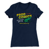 Frog Comics Women's T-Shirt Midnight Navy | Funny Shirt from Famous In Real Life