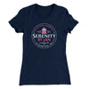 Serenity By Jan Women's T-Shirt Midnight Navy | Funny Shirt from Famous In Real Life