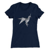 Origami Unicorn Women's T-Shirt Midnight Navy | Funny Shirt from Famous In Real Life
