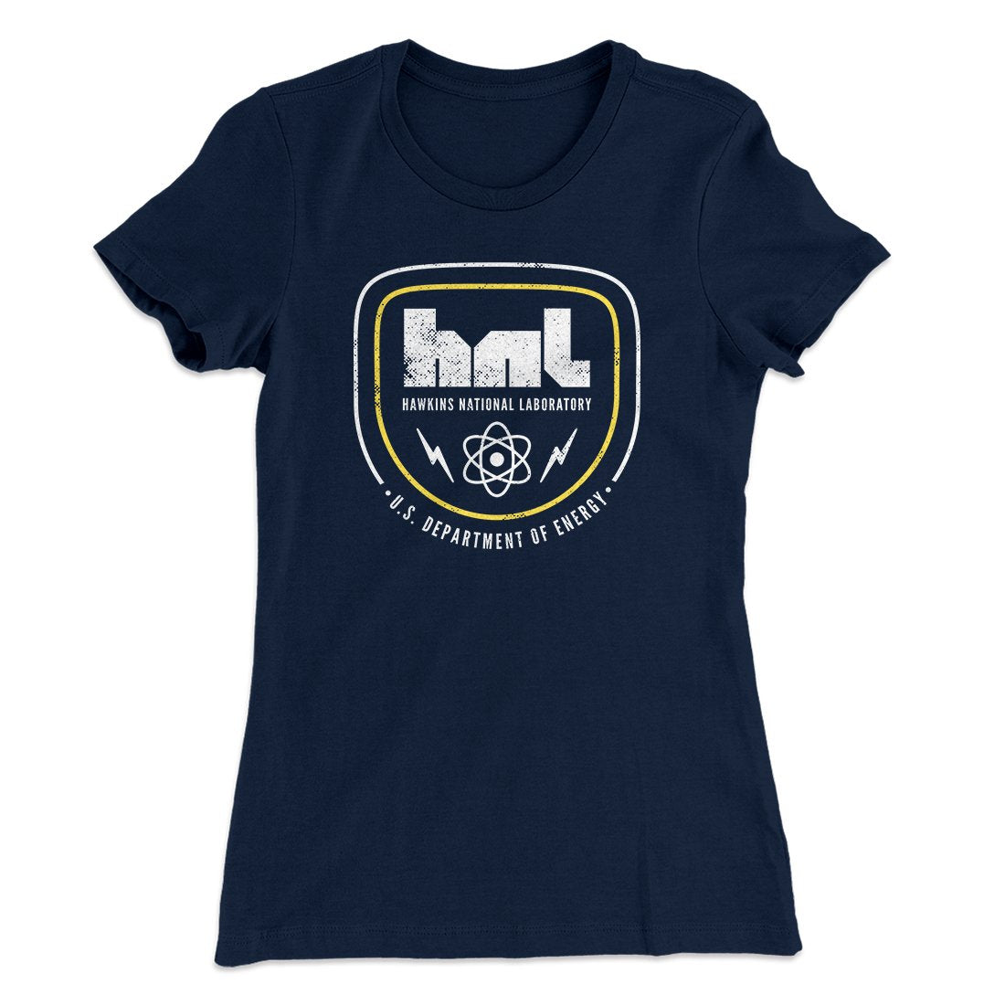 Hawkins National Laboratory Women's T-Shirt | Funny Shirt from Famous In Real Life