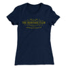 The Heritage Club Women's T-Shirt Midnight Navy | Funny Shirt from Famous In Real Life
