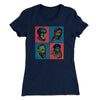 Teenage Mutant Ninja Artists Women's T-Shirt Midnight Navy | Funny Shirt from Famous In Real Life