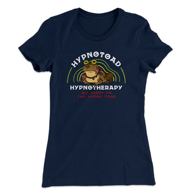 Hypnotoad Women's T-Shirt Midnight Navy | Funny Shirt from Famous In Real Life