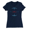 Fighter Target Women's T-Shirt Midnight Navy | Funny Shirt from Famous In Real Life