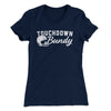 Touchdown Bundy Women's T-Shirt Midnight Navy | Funny Shirt from Famous In Real Life