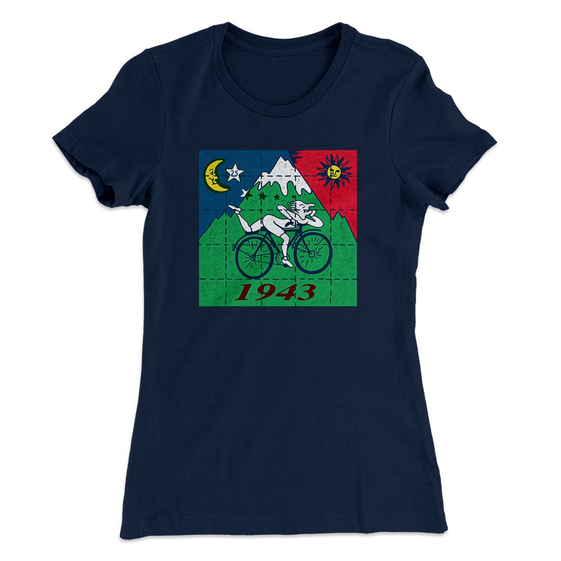 Bicycle Day 1943 Women's T-Shirt | Funny Shirt from Famous In Real Life