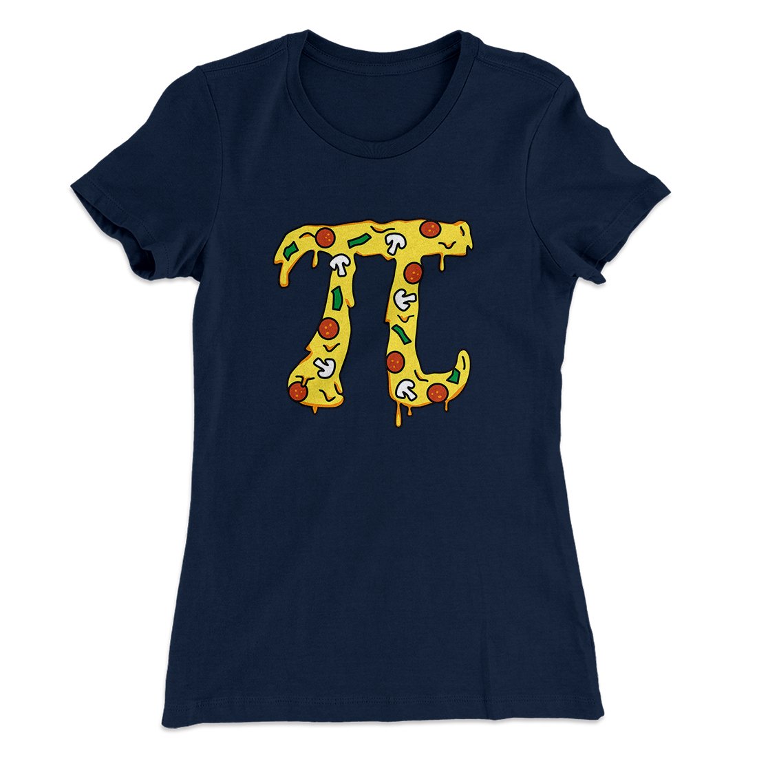 Pizza Pi Women's T-Shirt | Funny Shirt from Famous In Real Life