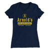 Arnold's Drive In Women's T-Shirt Midnight Navy | Funny Shirt from Famous In Real Life