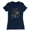 Camp Chippewa Women's T-Shirt Midnight Navy | Funny Shirt from Famous In Real Life