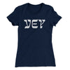 Vey Women's T-Shirt Midnight Navy | Funny Shirt from Famous In Real Life