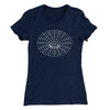 Black Hole Women's T-Shirt Midnight Navy | Funny Shirt from Famous In Real Life