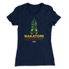 Nakatomi Plaza Christmas Party Women's T-Shirt Midnight Navy | Funny Shirt from Famous In Real Life