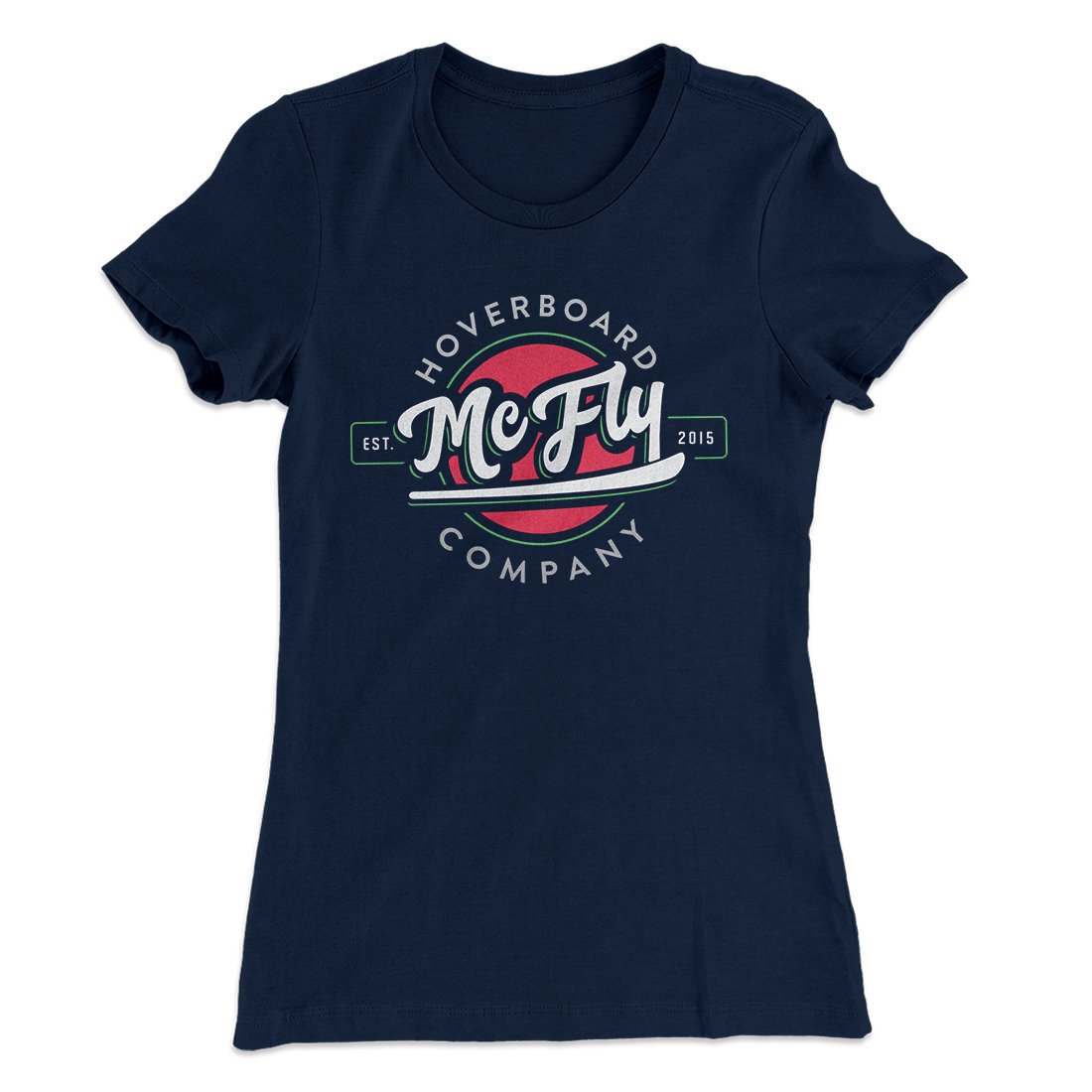 McFly Hoverboard Company Women's T-Shirt | Funny Shirt from Famous In Real Life