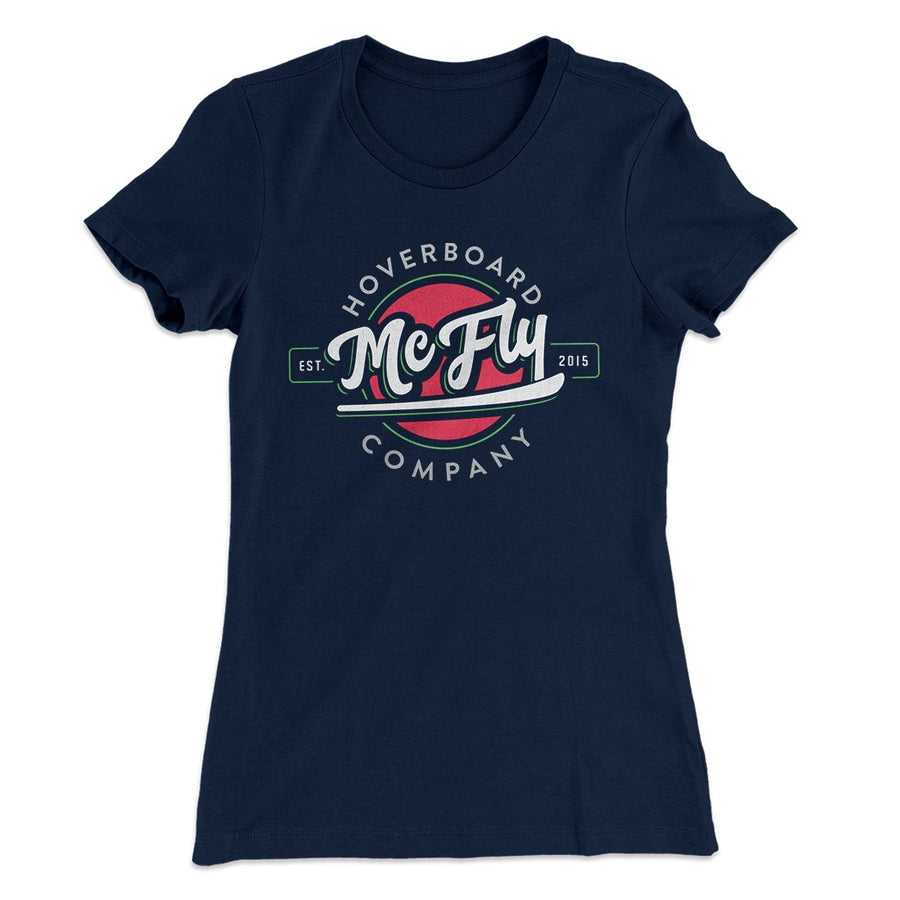 McFly Hoverboard Company Women's T-Shirt | Funny Shirt from Famous In Real Life