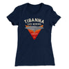 Tibanna Gas Mining Women's T-Shirt Midnight Navy | Funny Shirt from Famous In Real Life