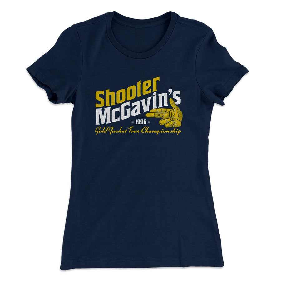Shooter McGavin's Gold Jacket Tour Championship Women's T-Shirt | Funny Shirt from Famous In Real Life