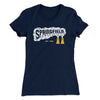 Springfield Power Plant Women's T-Shirt Midnight Navy | Funny Shirt from Famous In Real Life