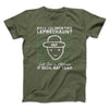 Alabama Leprechaun Amateur Sketch Men/Unisex T-Shirt Military Green | Funny Shirt from Famous In Real Life