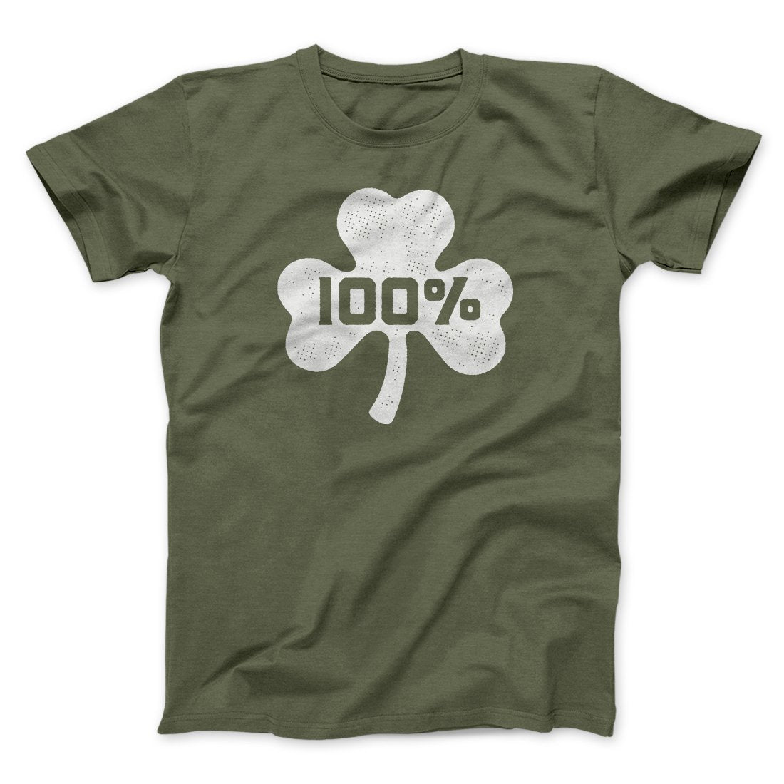 100% Irish Men/Unisex T-Shirt | Funny Shirt from Famous In Real Life