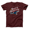 Bald & Beautiful Men/Unisex T-Shirt Maroon | Funny Shirt from Famous In Real Life