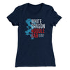 White Dragon Noodle Bar Women's T-Shirt Midnight Navy | Funny Shirt from Famous In Real Life