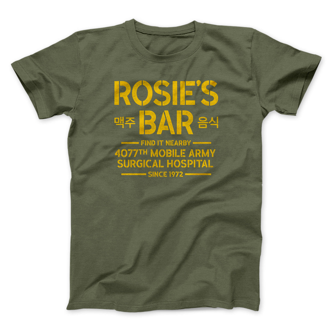 Rosie's Bar Men/Unisex T-Shirt | Funny Shirt from Famous In Real Life