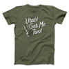 Utah Get Me Two Funny Movie Men/Unisex T-Shirt Heather Olive | Funny Shirt from Famous In Real Life