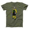 Kiss The Cook Men/Unisex T-Shirt Olive | Funny Shirt from Famous In Real Life