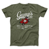 Gump's Lawn Service Funny Movie Men/Unisex T-Shirt Olive | Funny Shirt from Famous In Real Life