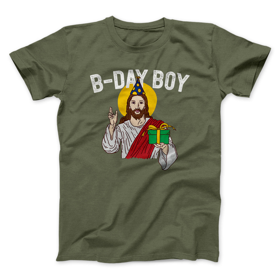 Christmas Birthday Boy Men/Unisex T-Shirt | Funny Shirt from Famous In Real Life