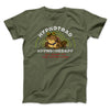 Hypnotoad Men/Unisex T-Shirt Olive | Funny Shirt from Famous In Real Life