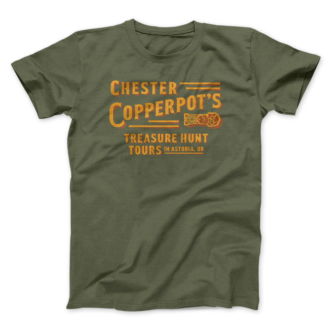 Chester Copperpot's Treasure Hunt Tours Funny Movie Men/Unisex T-Shirt | Funny Shirt from Famous In Real Life