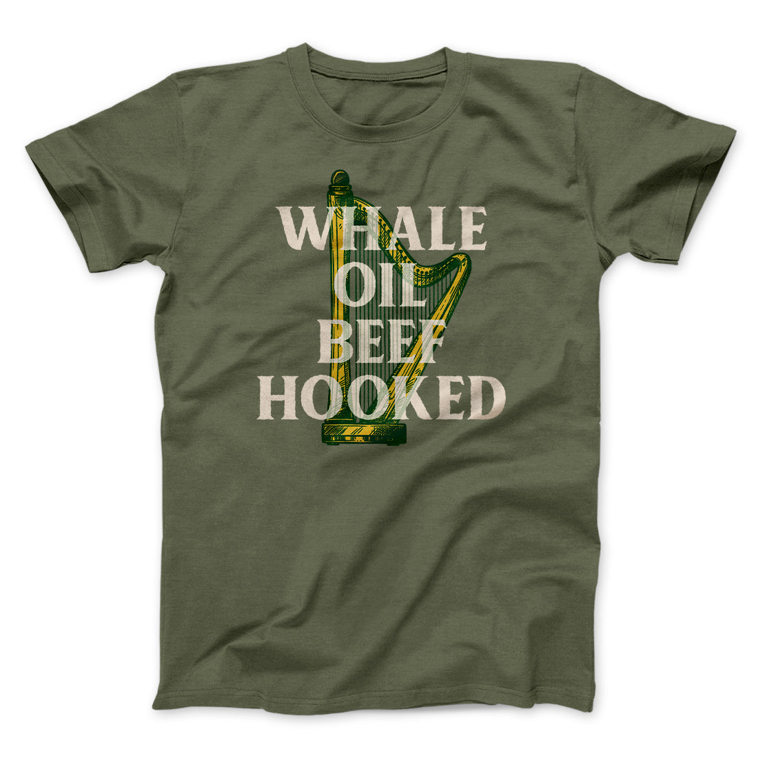Whale Oil Beef Hooked Men/Unisex T-Shirt | Funny Shirt from Famous In Real Life