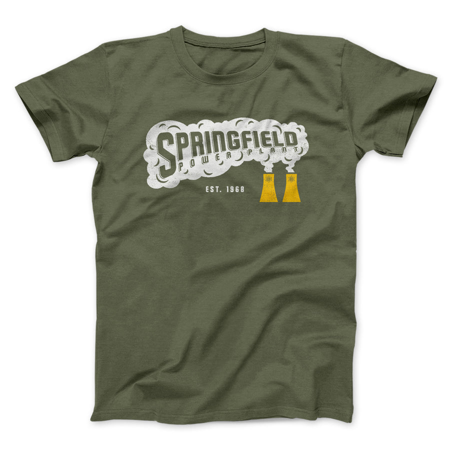 Springfield Power Plant Men/Unisex T-Shirt | Funny Shirt from Famous In Real Life