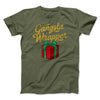 Gangsta Wrapper Men/Unisex T-Shirt Olive | Funny Shirt from Famous In Real Life