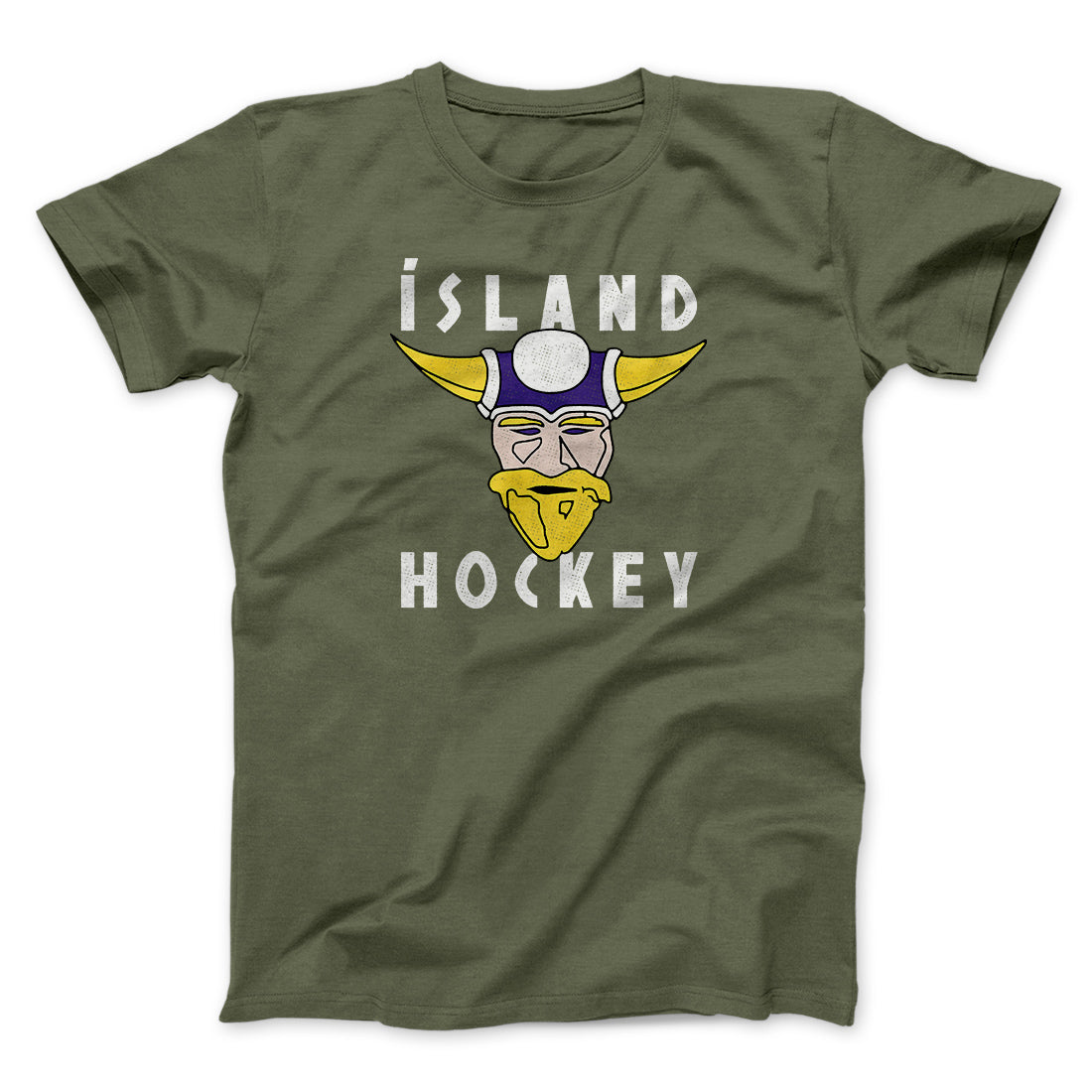 Iceland Hockey Funny Movie Men/Unisex T-Shirt | Funny Shirt from Famous In Real Life