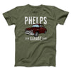 Phelps Garage Funny Movie Men/Unisex T-Shirt Heather Olive | Funny Shirt from Famous In Real Life