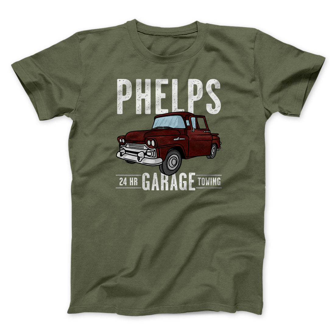 Phelps Garage Funny Movie Men/Unisex T-Shirt | Funny Shirt from Famous In Real Life
