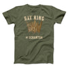 Hay King Funny Thanksgiving Men/Unisex T-Shirt Olive | Funny Shirt from Famous In Real Life