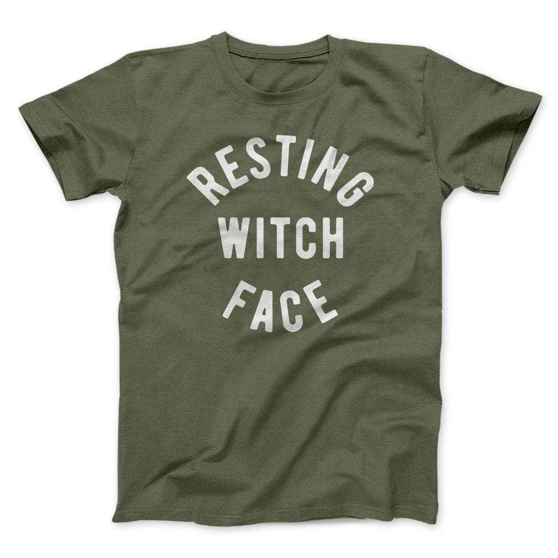 Resting Witch Face Men/Unisex T-Shirt | Funny Shirt from Famous In Real Life
