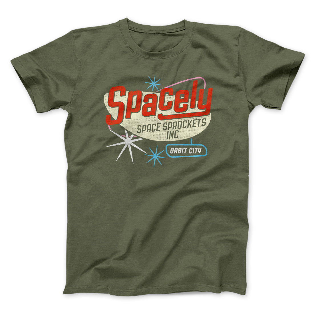 Spacely Space Sprockets Men/Unisex T-Shirt | Funny Shirt from Famous In Real Life