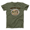Bad Mo Pho Funny Men/Unisex T-Shirt Heather Olive | Funny Shirt from Famous In Real Life