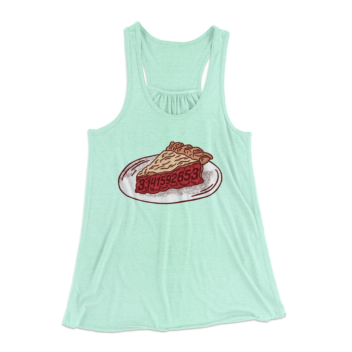 Slice of Pi Women's Flowey Tank Top | Funny Shirt from Famous In Real Life