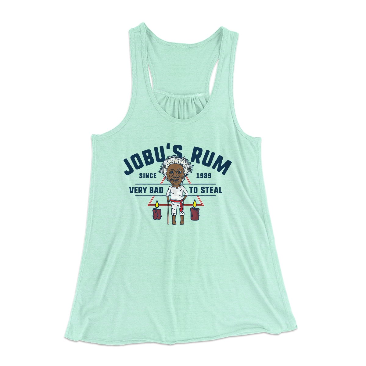 Jobu's Rum Women's Flowey Tank Top | Funny Shirt from Famous In Real Life